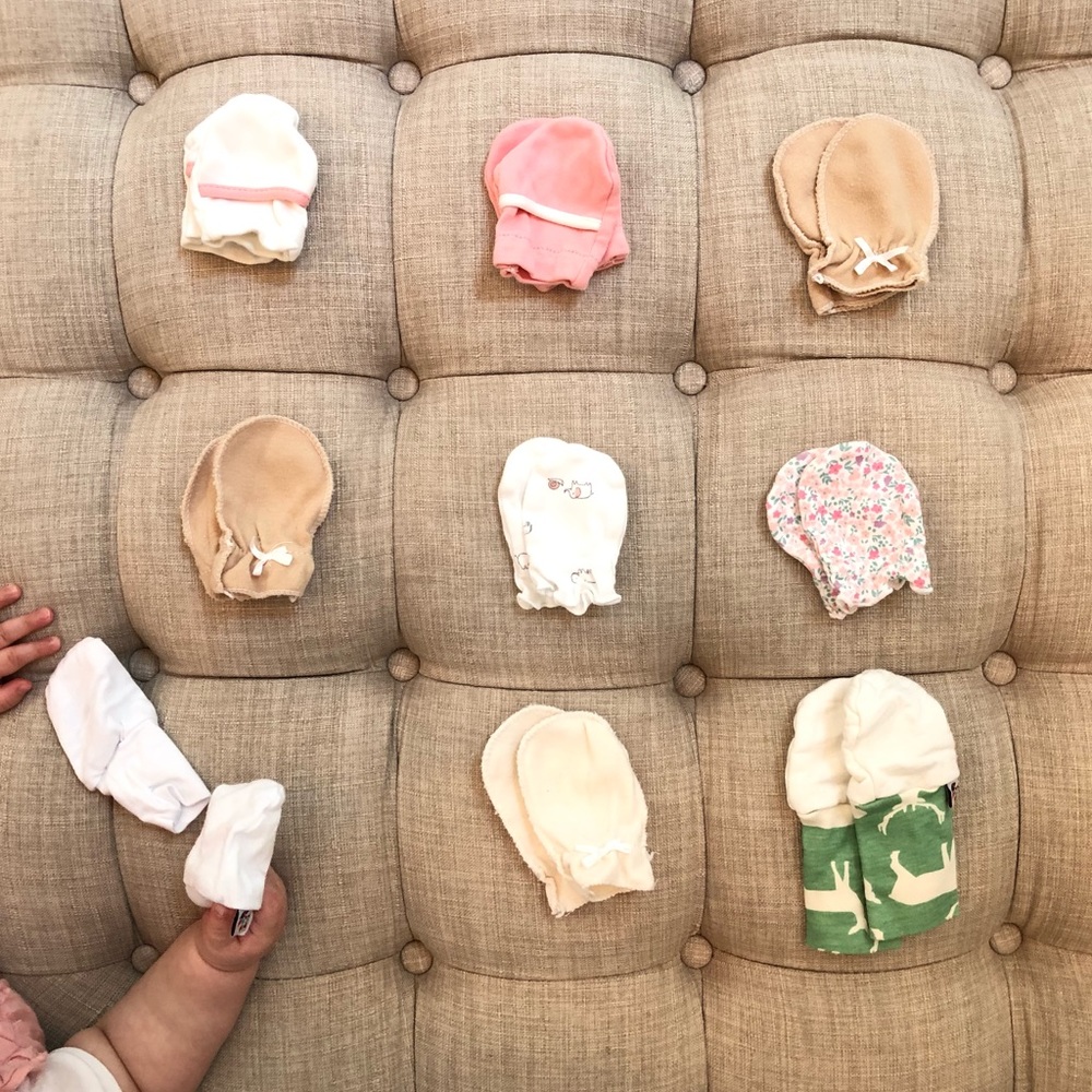 Lot of Baby No-Scratch Mitts